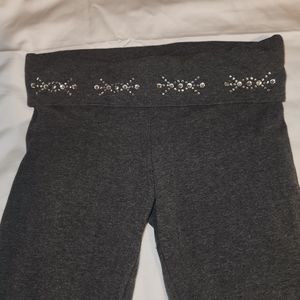 Jewel embellished Yoga Pants